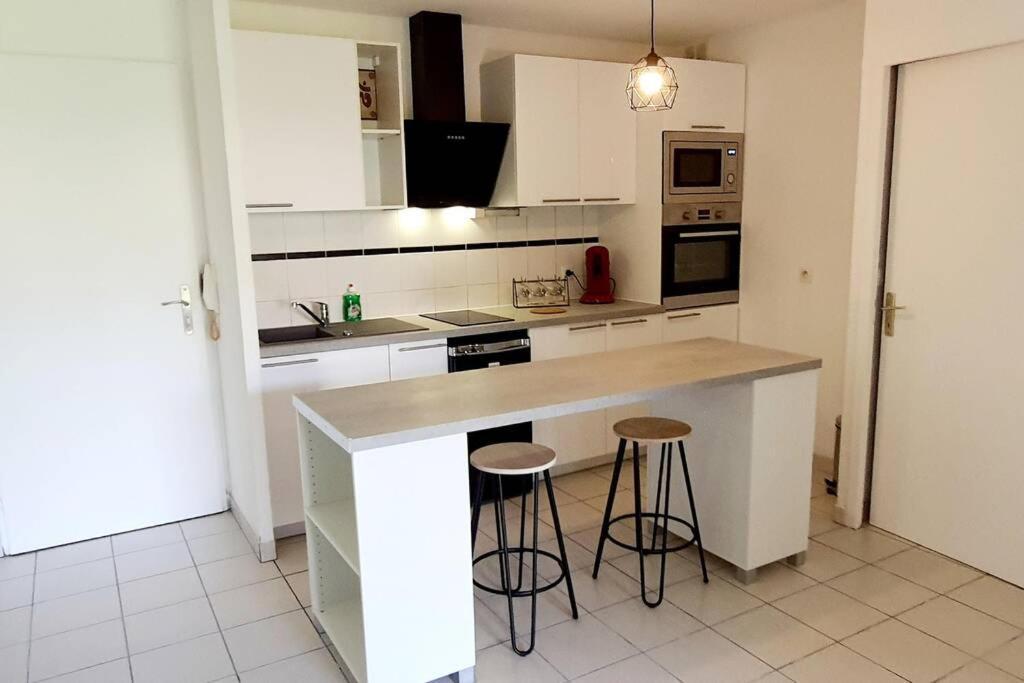 Charmant Appartement Avec Terrasse Et Jardin Au Calme Proche Bus Metro Toulouse Eksteriør bilde